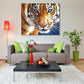 5D Diy Diamond Painting - Full Round - Tiger