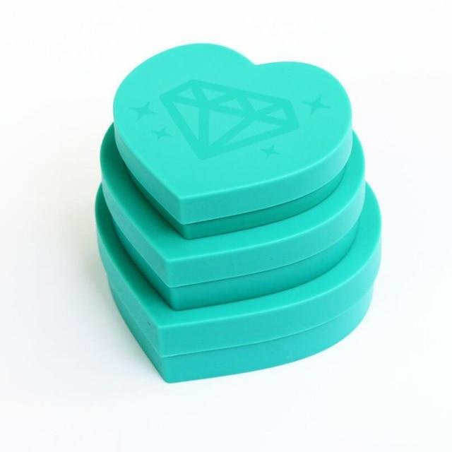 5D Diamond Painting Heart-Shaped Tray Box Large-Capacity Tray Accessories