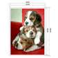 11ct Stamped Cross Stitch - Dog(36*46cm) AA