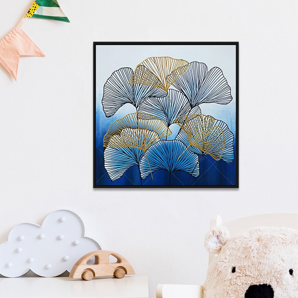 11ct Stamped Cross Stitch - Ginkgo Leaf (48*48cm)