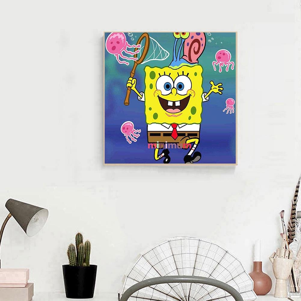 Diamond Painting - Full Round - Spongebob B