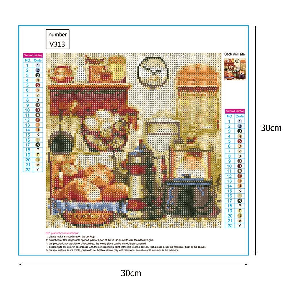 Diamond Painting - Full Round - Kitchen