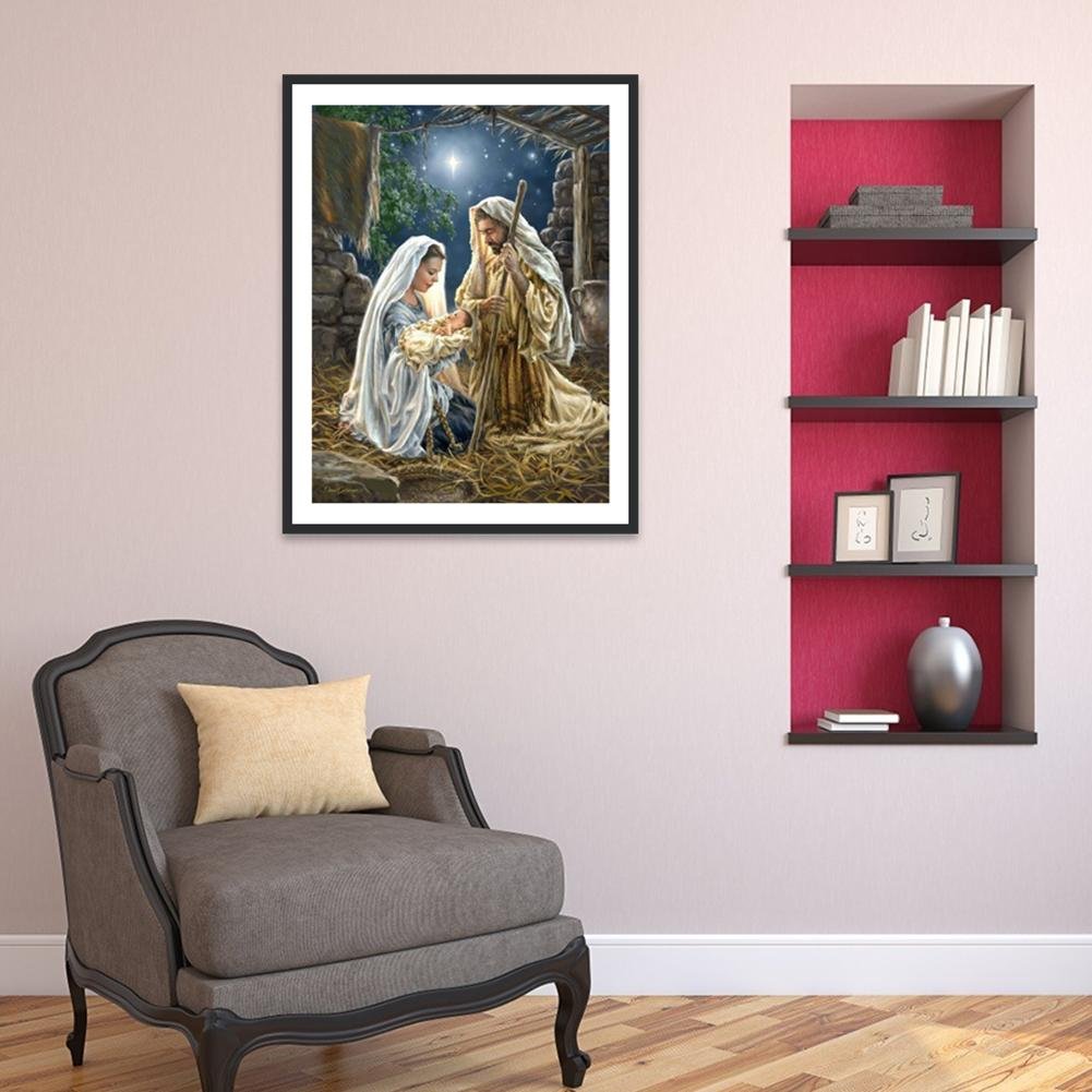 Diamond Painting - Full Round - Jesus Family 1