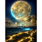 Diamond Painting - Full Round / Square - Moonlight Lake