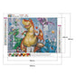 Diamond Painting - Full Round - Cartoon Dinosaur B