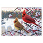 Diamond Painting Partial Round Snow Birds