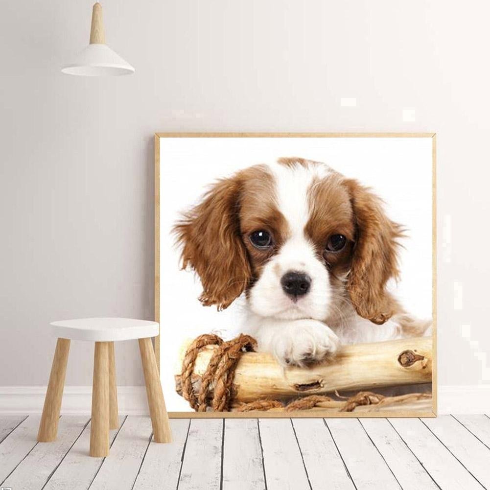 Diamond Painting - Full Round - Dog 8
