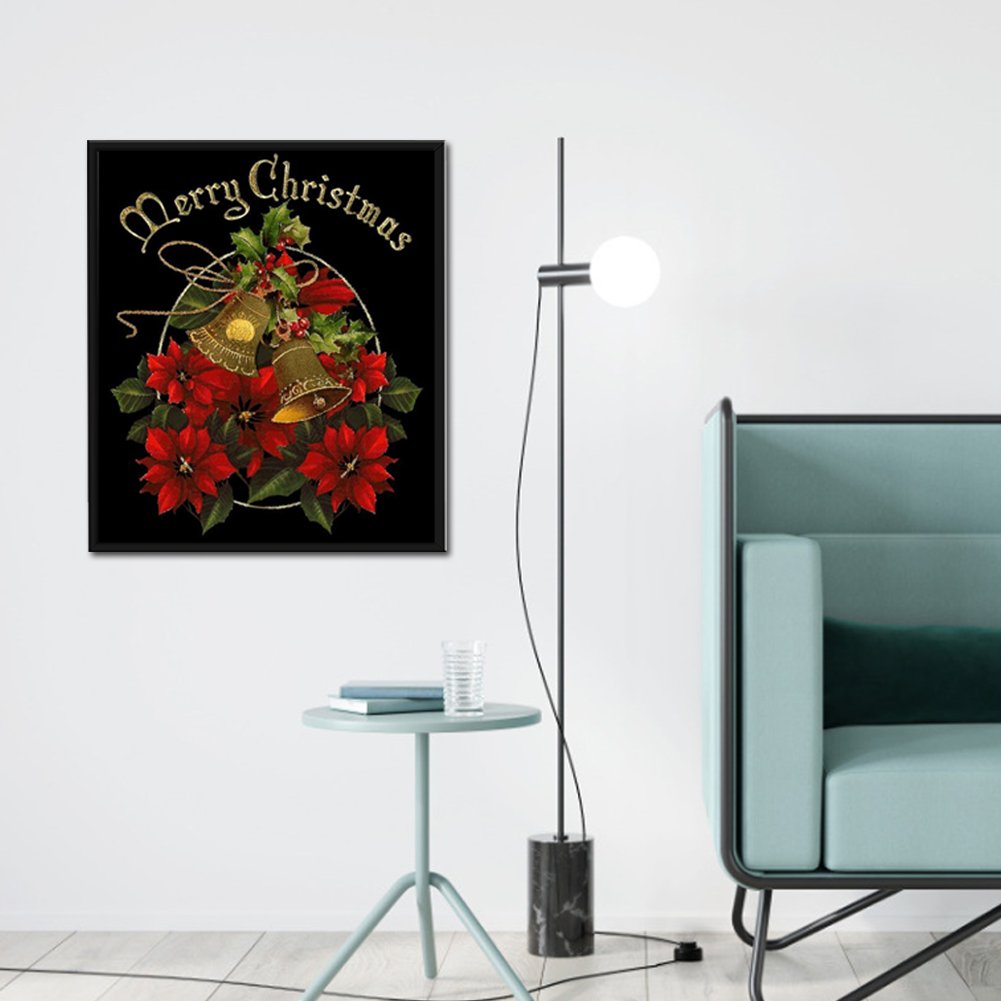 11ct Stamped Cross Stitch - Christmas Bells(40*45cm)