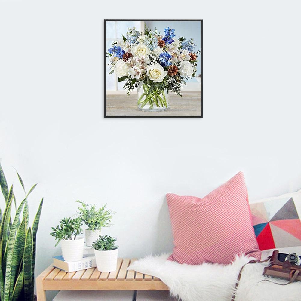 Diamond Painting - Full Round - Flower 8