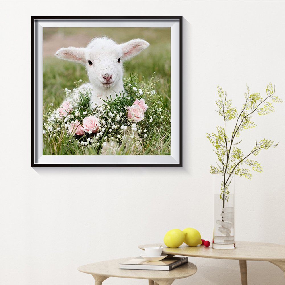 11ct Stamped Cross Stitch - Lamb (40*40cm)