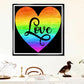 Diamond Painting - Full Round - LOVE Heart F
