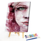 Paint By Number Oil Painting Beauty Face