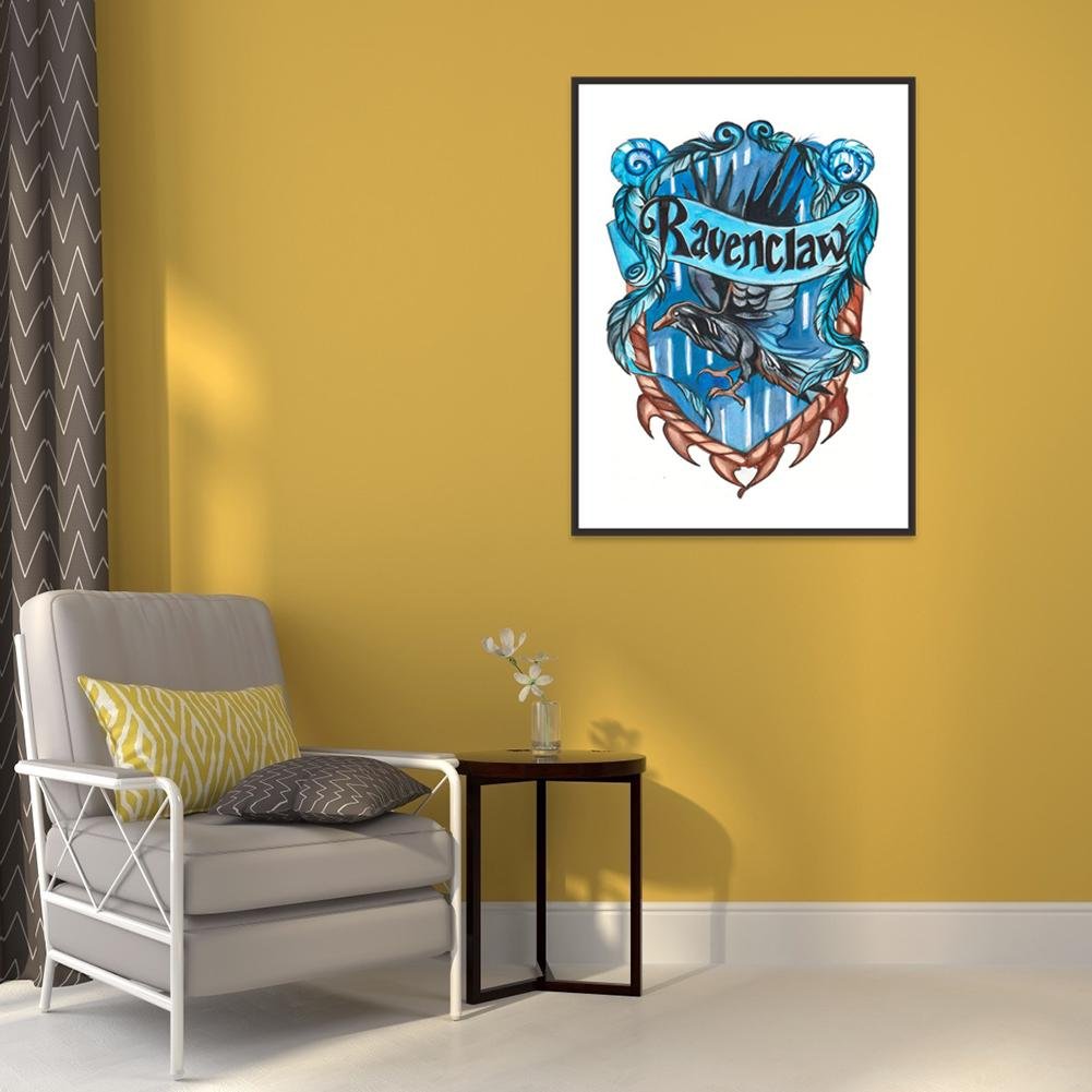 Diamond Painting - Full Round - Ravenclaw Logo