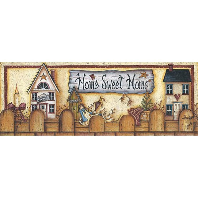 Sweet Home Full Round Square Diamond Painting Kits 30 x 90cm