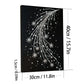 DIY Pearl Painting With Frame - Handmade Self-Adhesive Pearls - Starry Spray (30*40cm)