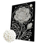 DIY Pearl Painting With Frame - Handmade Self-Adhesive Pearls - Roses (30*40cm)