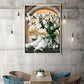 Hand Painted Oil Drawing Wall Picture DIY Living Room Home Decor