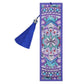 DIY Special Shaped Diamond Painting Creative Leather Tassel Bookmark Gift