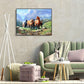 Diamond Painting - Full Round - Horses D