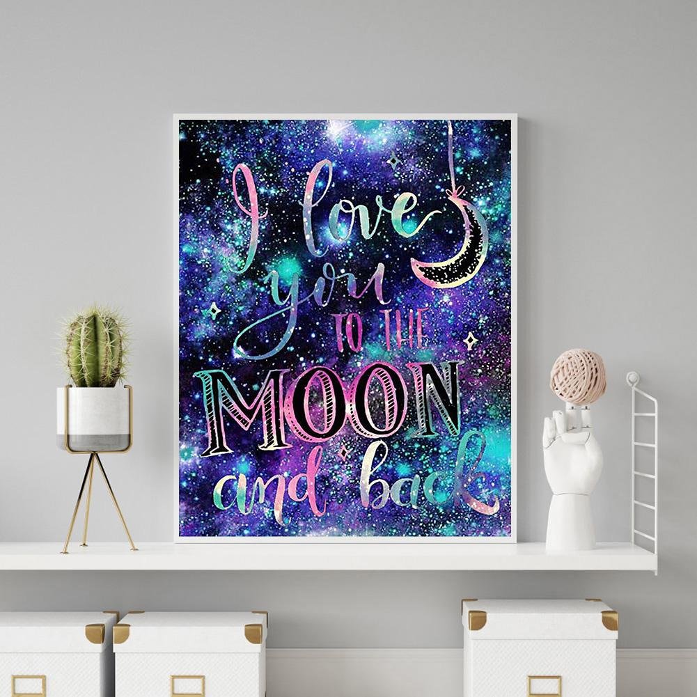 Diamond Painting - Full Round - Galaxy Saying