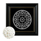 DIY Pearl Painting With Frame - Handmade Self-Adhesive Pearls - Mandala (27*27cm) A