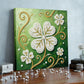 DIY Pearl Painting With Frame - Handmade Self-Adhesive Pearls - Four-Leaf Clover (25*25cm)