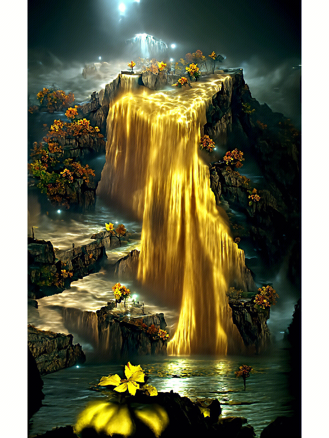Scenery | Full Round/Square Diamond Painting Kits 60x90cm 70x100cm
