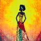 Full Round Drill Diamond Painting Kits Colorful African Women