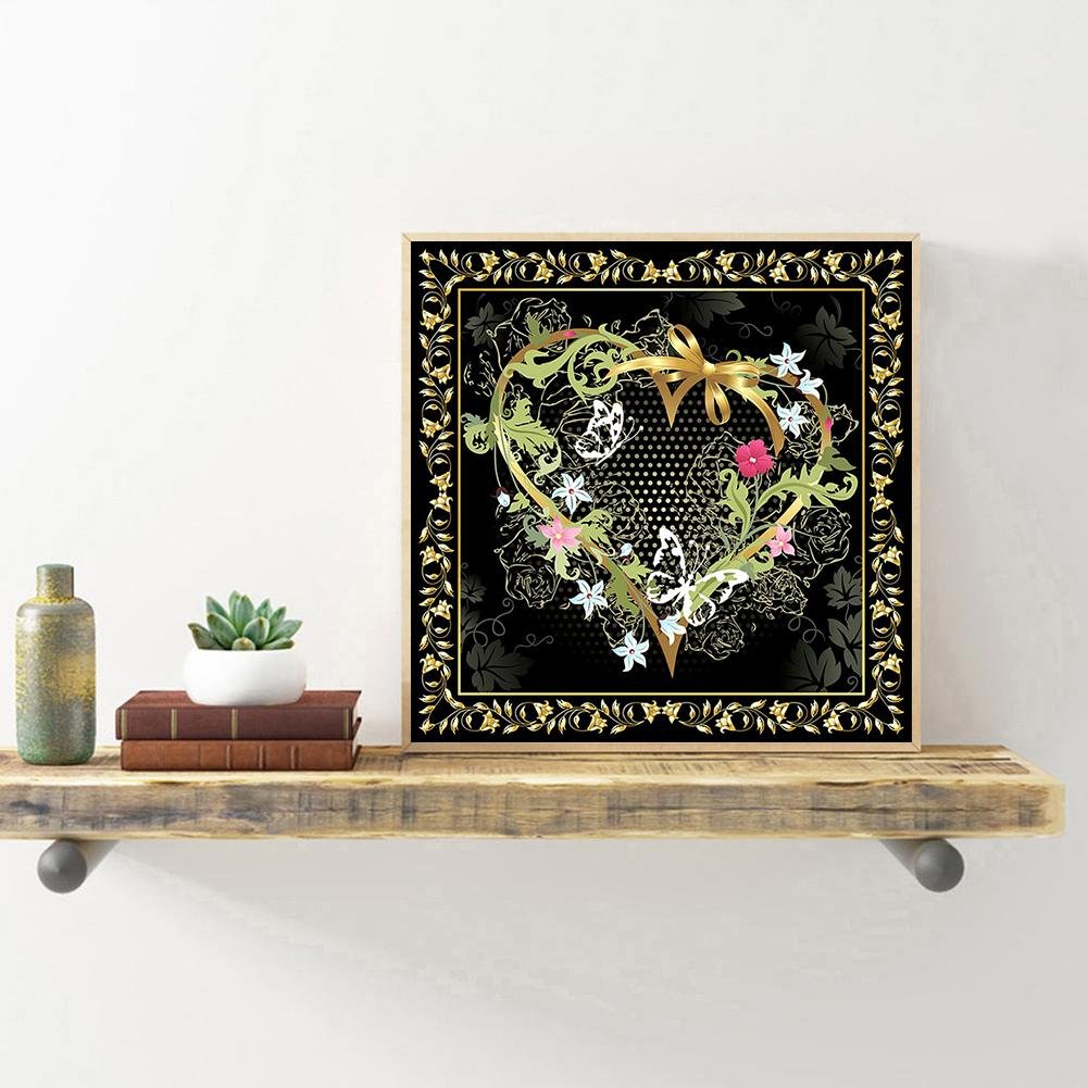 Diamond Painting - Full Round - Love Heart E