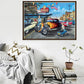 Diamond Painting - Full Round - Vintage Car B