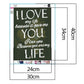 Diamond Painting - Full Round - I Love You