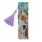 DIY Cattle Rhinestone Diamond Painting Leather Bookmarks Leather Craft