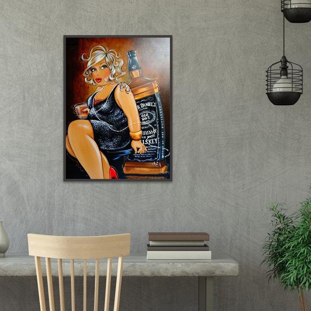 Diamond Painting - Full Round - Fat Beauty