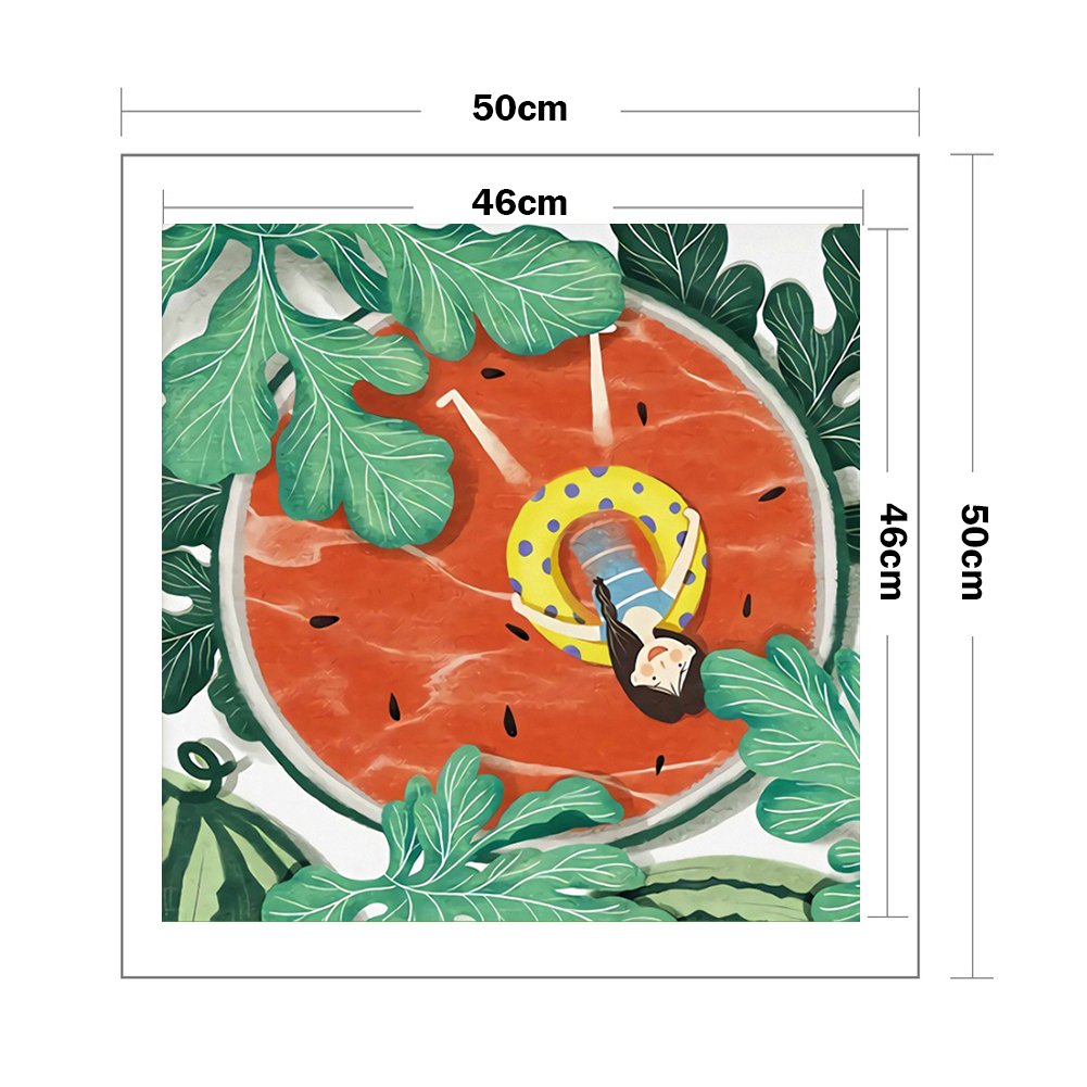 11ct Stamped Cross Stitch - Childhood (50*50cm) A