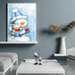 Diamond Painting - Full Round - Snowman D