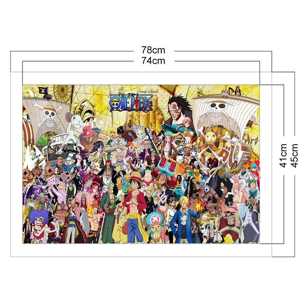 11CT Stamped Cross Stitch - One Piece(78*45CM) A