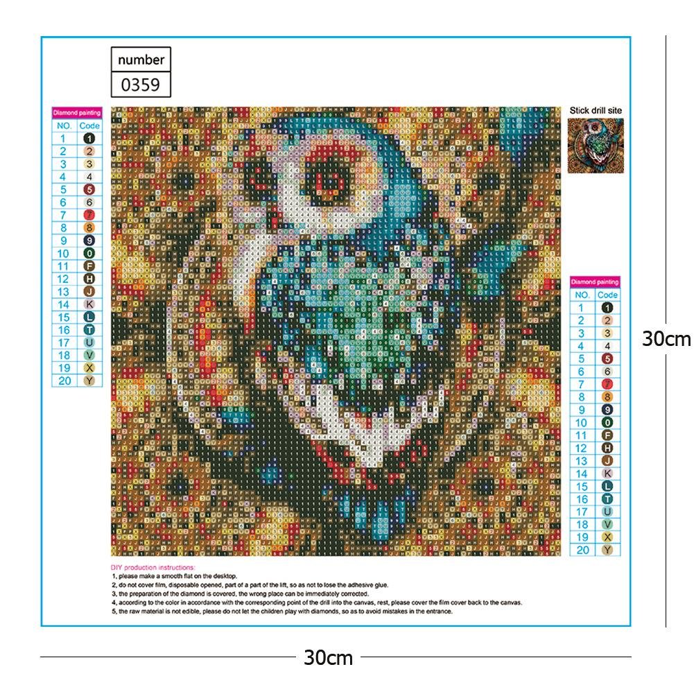 Diamond Painting -Full Round - Owl