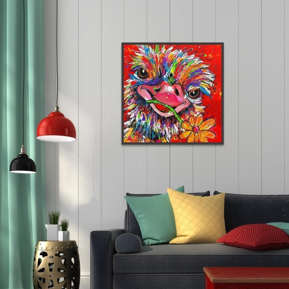 Diamond Painting - Full Round - Colorful Duck