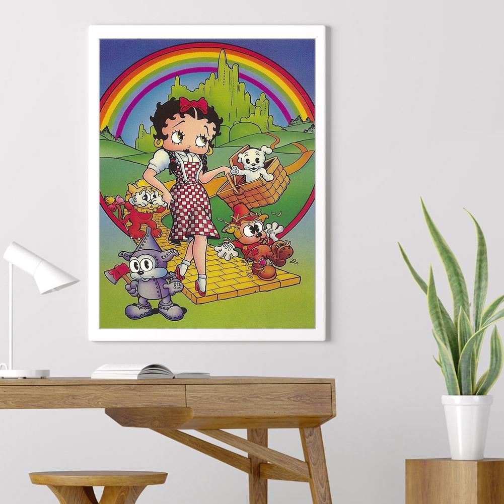 5D DIY Diamond Painting Kit - Full Round - Betty Boop D