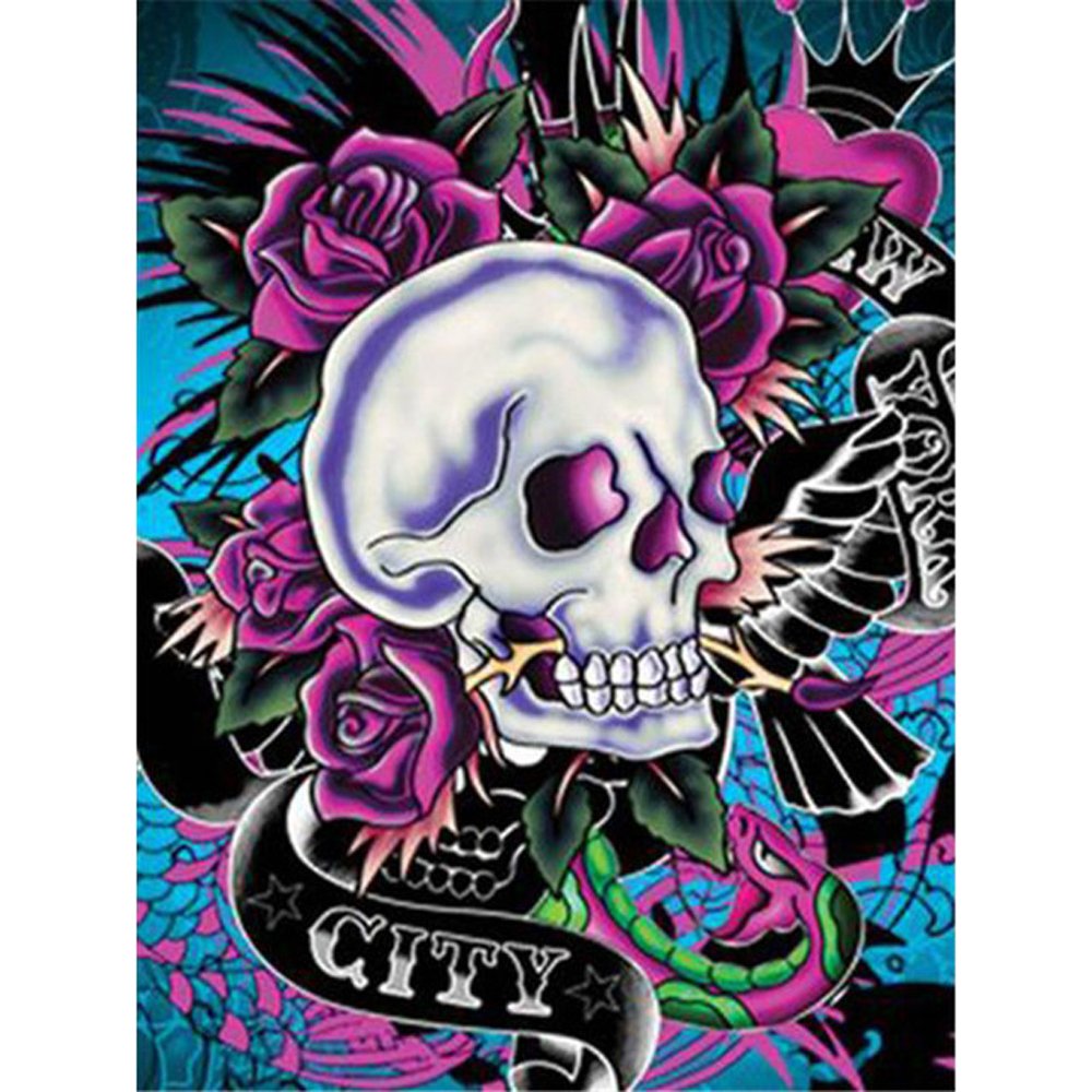 Diamond Paintings Art Full Drill Skull Head