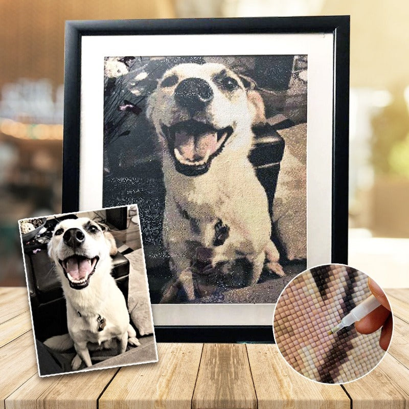 5D Photo Custom Diamond Painting Kit Full Drill 