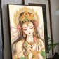 AB Drill Luxurious Polyester Cloth Diamond Painting Kits
 - Crystal Rhinestone - Buddhism Canvas Size 50*75cm