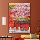 5D DIY AB Drill Diamond Painting Kit - Small Pavilion in the Forbidden City｜Canvas Size: 50 X 65cmãâ‚?0 X 79cm