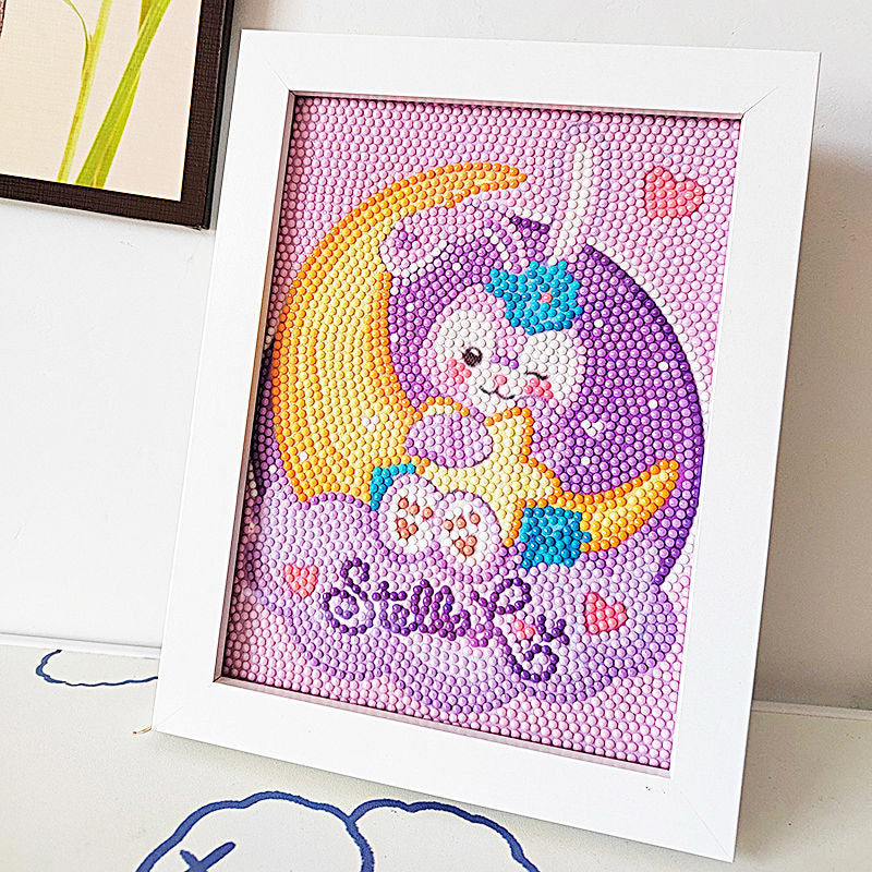 Stellalou Diamond Painting Kit For Kids With/ Without Frame C