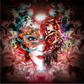 Mask mystery girl | Full Round Diamond Painting Kits