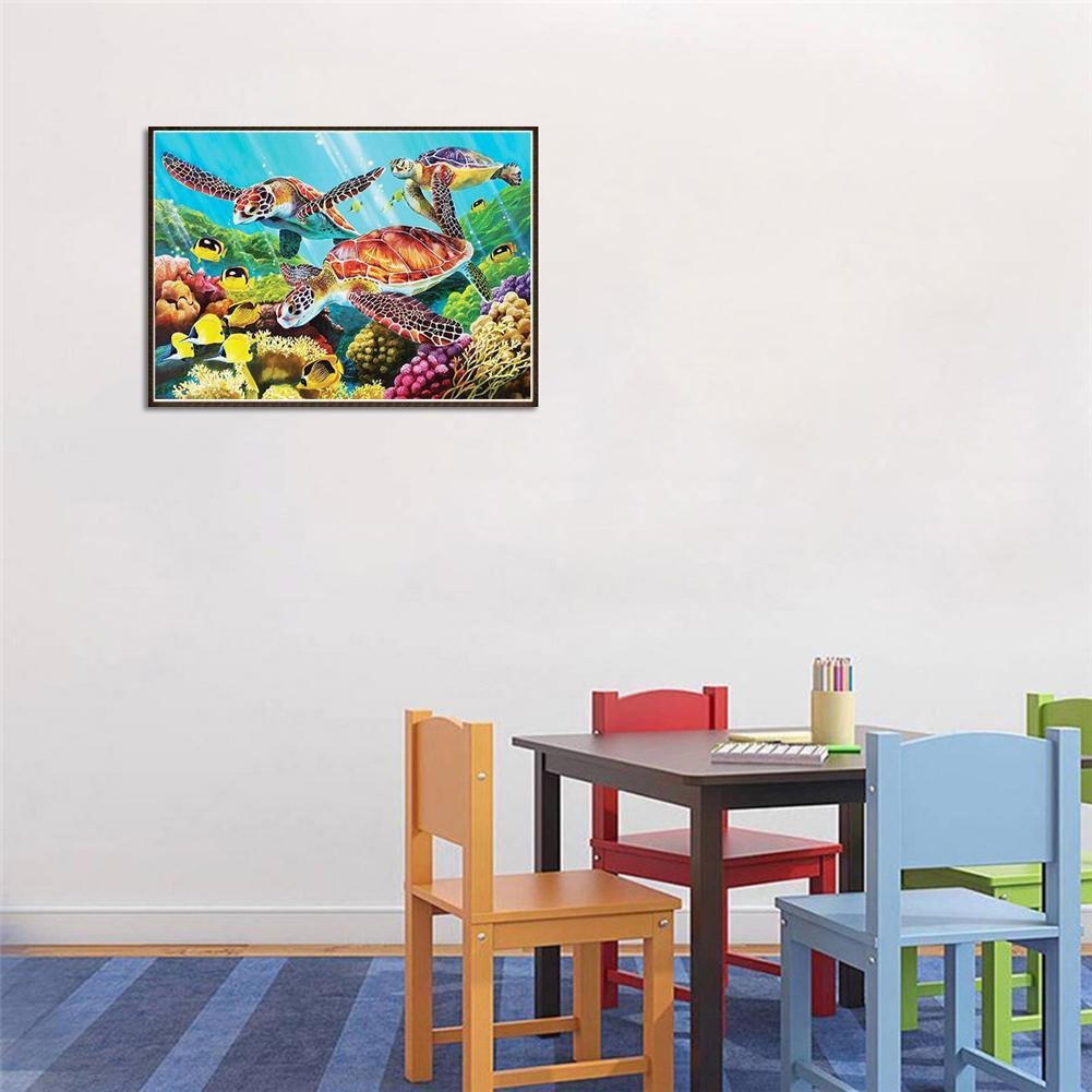 Diamond Painting - Full Round - Sea Turtles