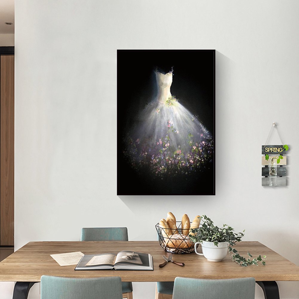 Diamond Painting - Full Round / Square - Wedding Dress A