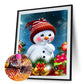 Diamond Painting - Full Round Resin - Baby Snowman