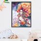 11CT Stamped Cross Stitch - Flower Girl (40*50CM)