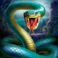 Diamond Painting - Full Round - Snake